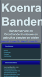 Mobile Screenshot of koenraadtbanden.com
